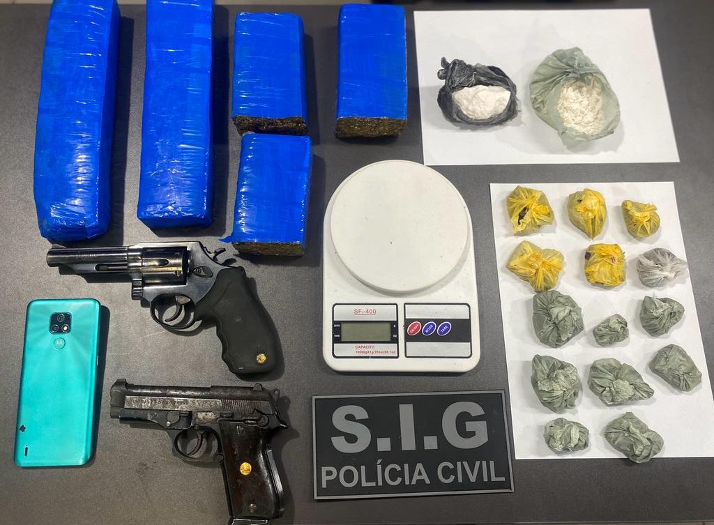 Suspeitos estão ligados ao tráfico de drogas em Ivinhema - Foto: Arquivo/Polícia Civil/Divulgação